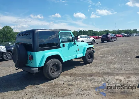 2002 Jeep Wrangler Sahara из США, поврежденный, VIN 1J4FA59S62P768112